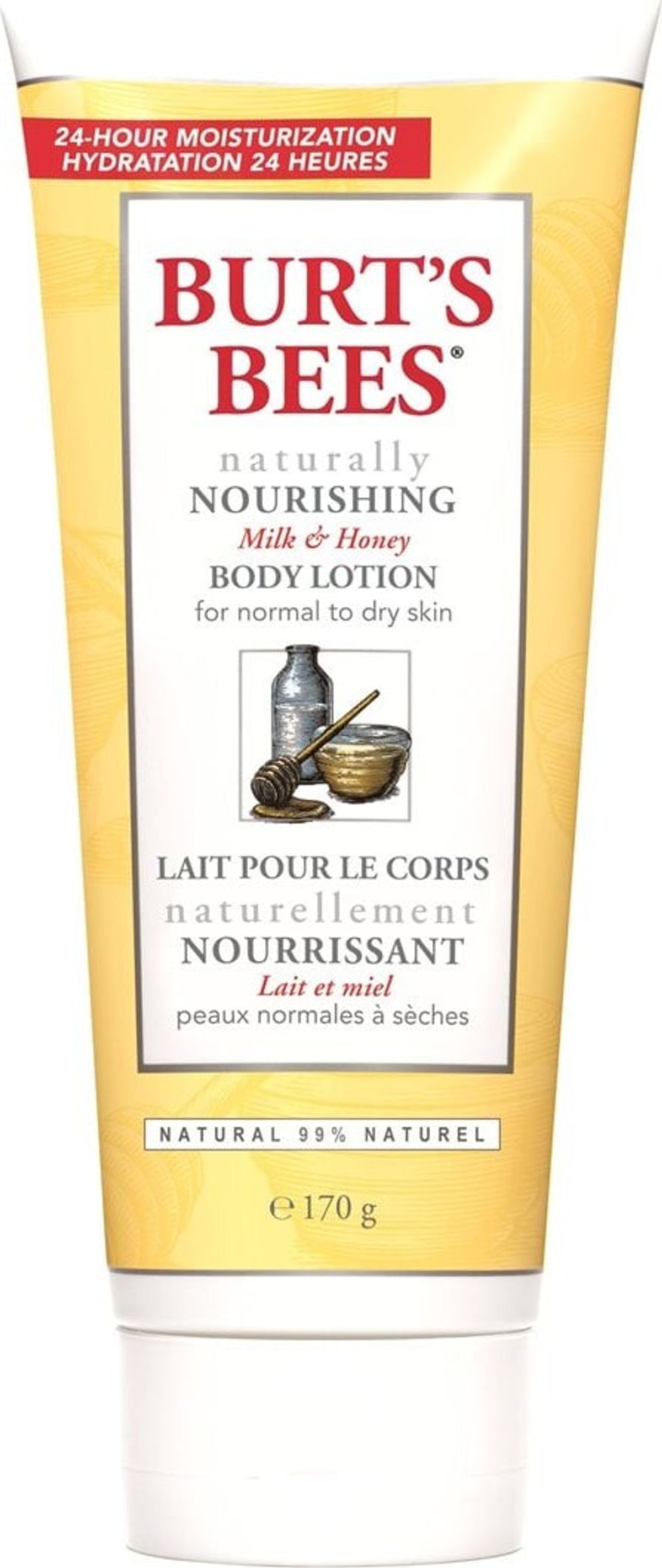 Burt's Bees - Body Lotion - Milk And Honey 170 Ml