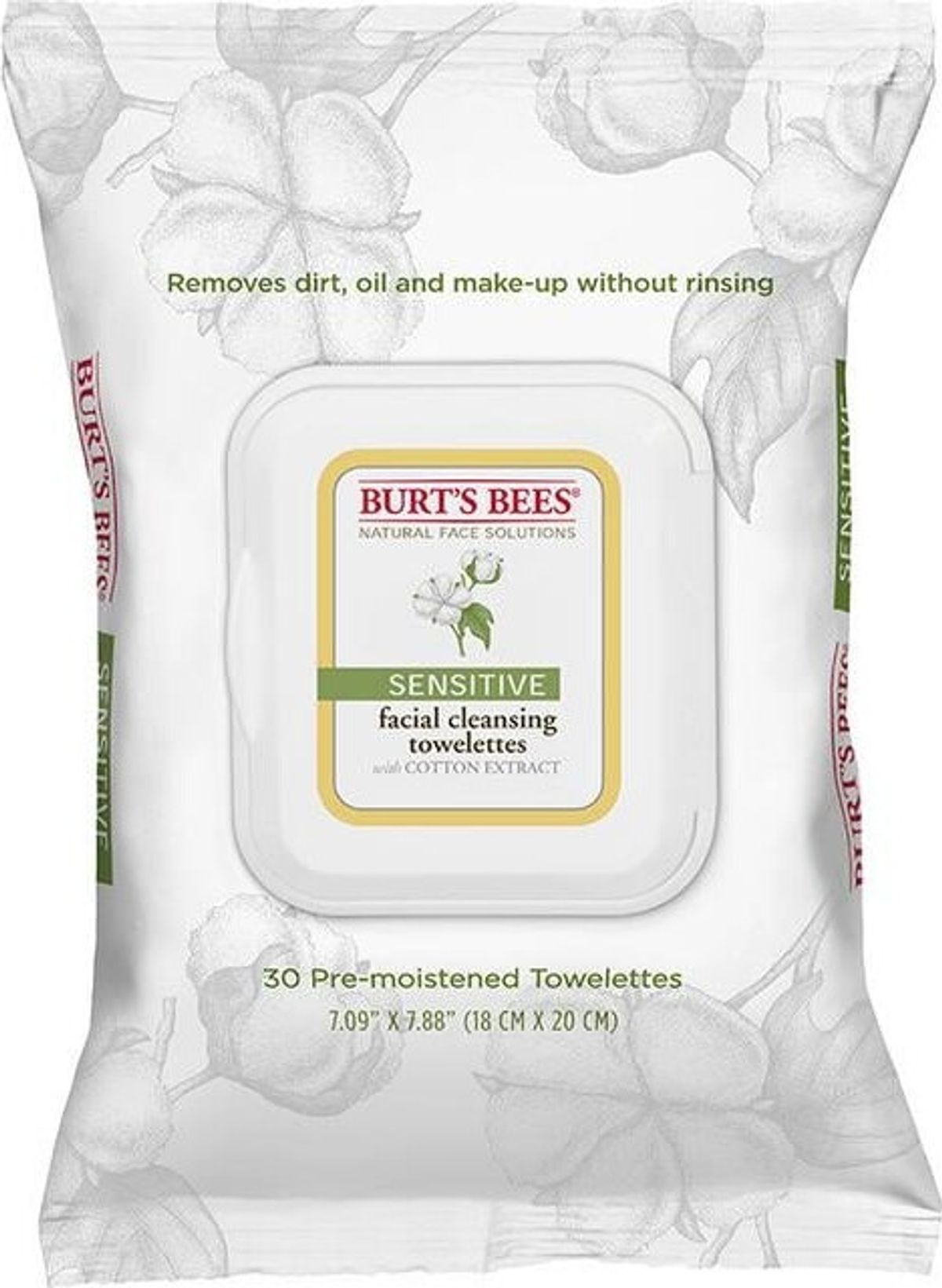 Burt's Bees - Facial Cleansing Towelettes - Sensitive