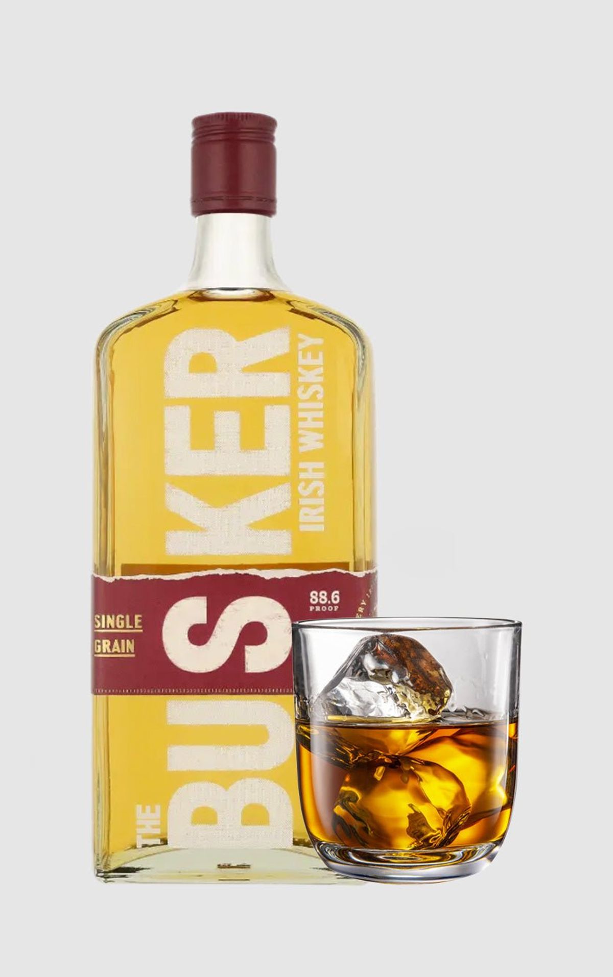 Busker 88,6 Proof Single Grain Irish Whiskey