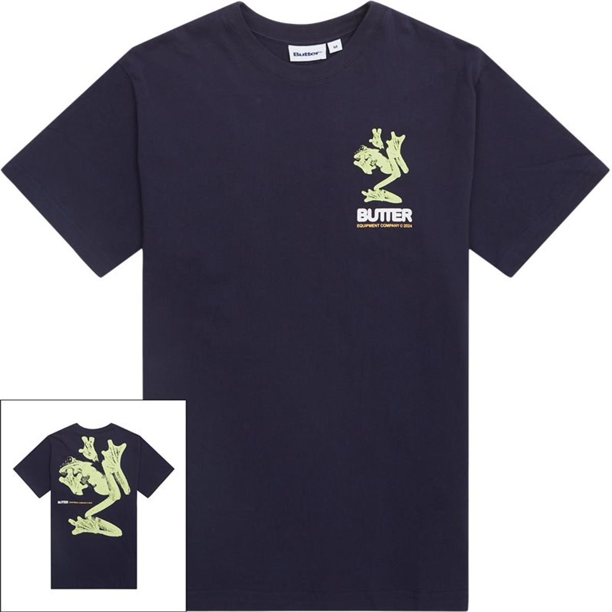 Butter Goods Amphibian Tee Navy