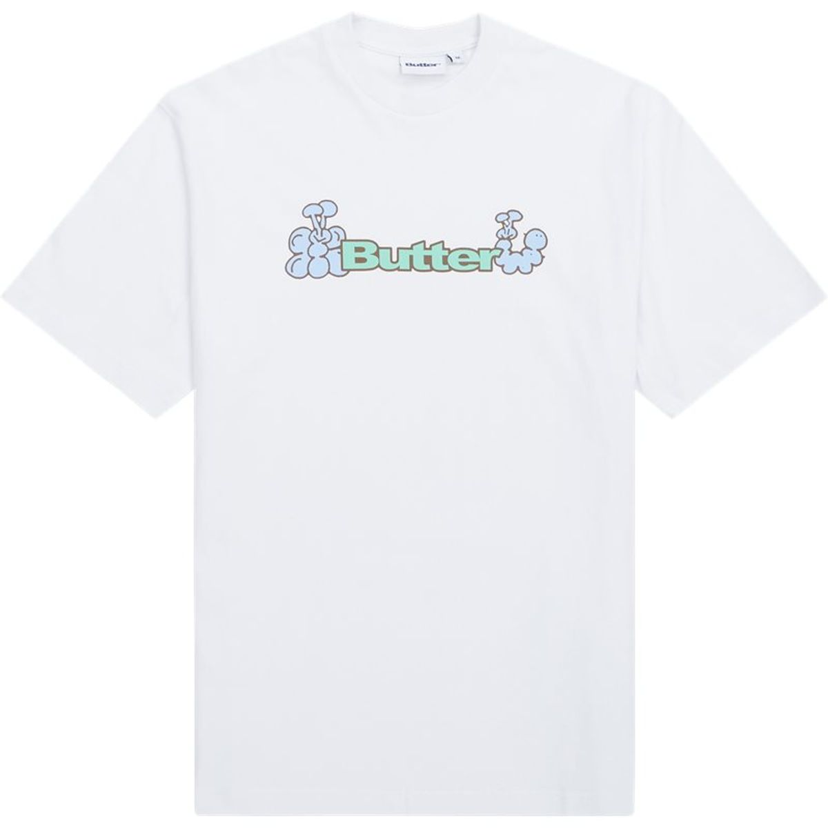 Butter Goods Bugs Logo Tee Hvid