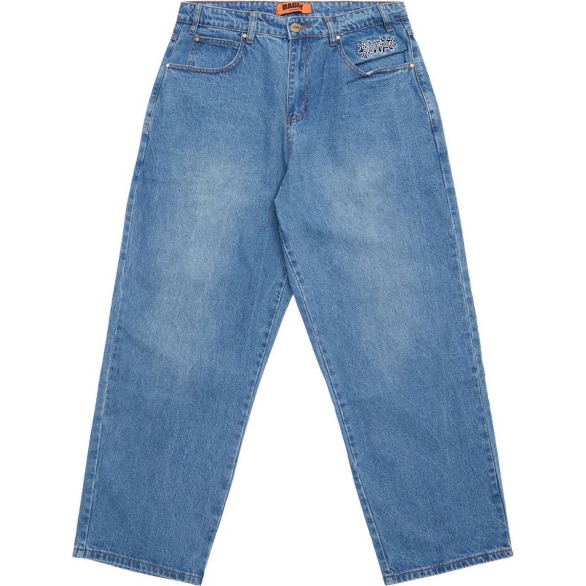 Butter Goods Ink Denim Jeans Blå