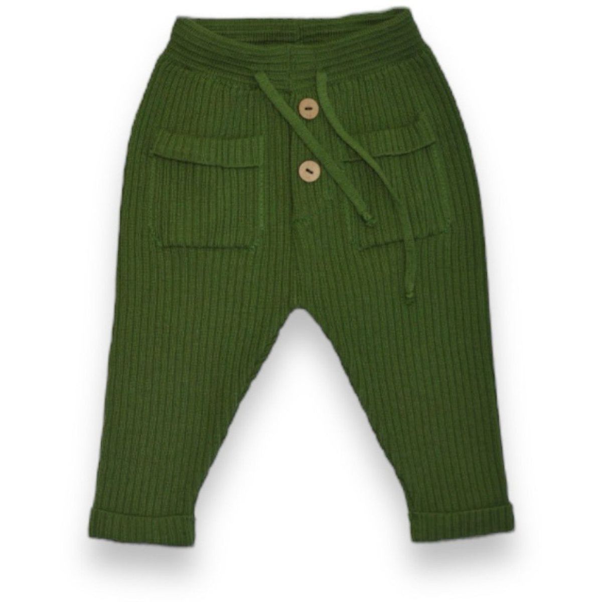 Buttery Soft Knit Pants Green - Green / 1-3m - 62cm