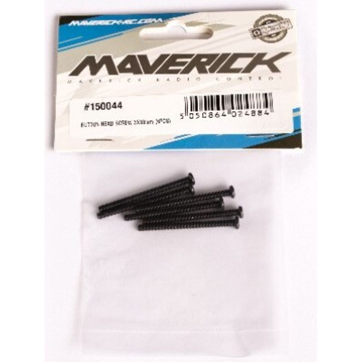 Button Head Screw 3x38mm (6pcs) - Mv150044 - Maverick Rc