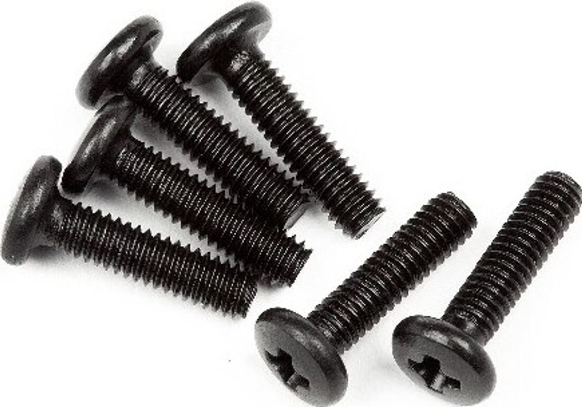 Button Head Screw M2.5 X 10mm 6pcs - Mv28034 - Maverick Rc