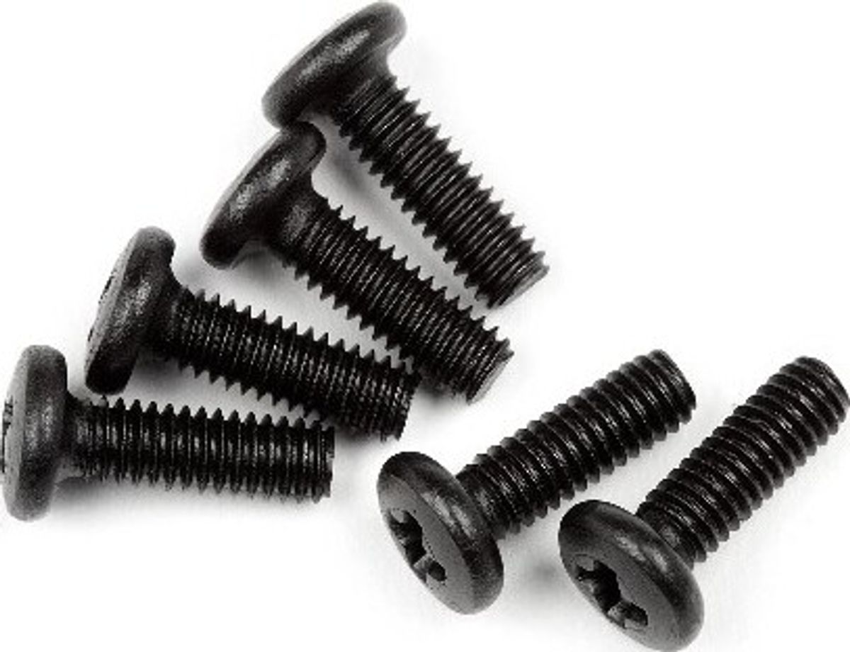 Button Head Screw M2.5 X 8mm 6pcs - Mv28035 - Maverick Rc