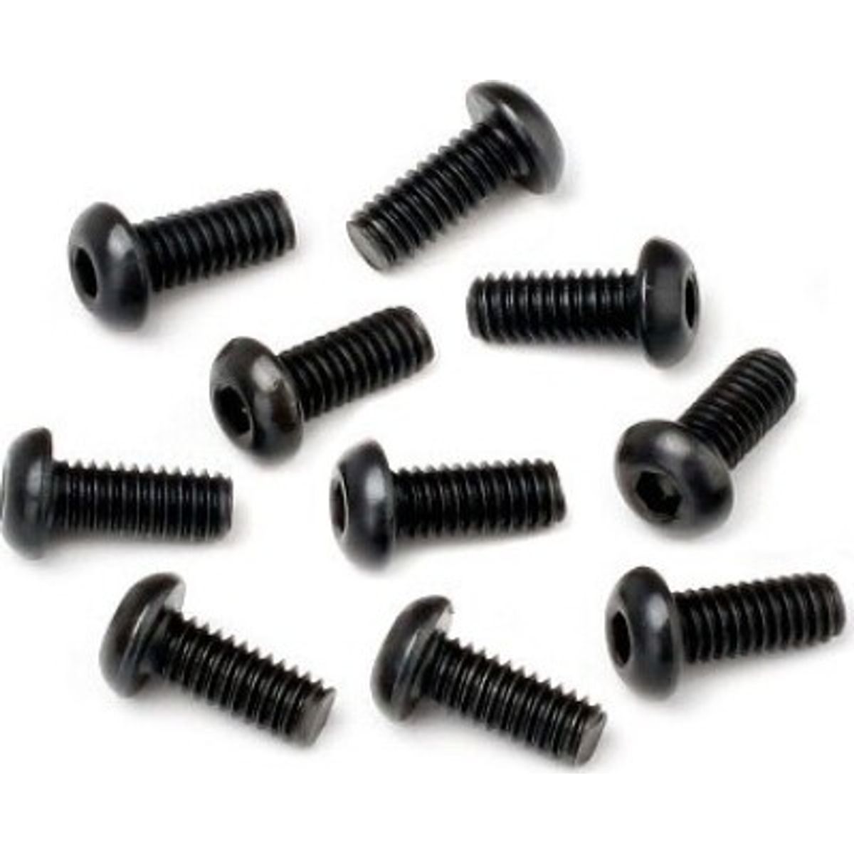 Button Head Screw M2.5x6mm (hex Socket/10pcs) - Hp114761 - Hpi Racing