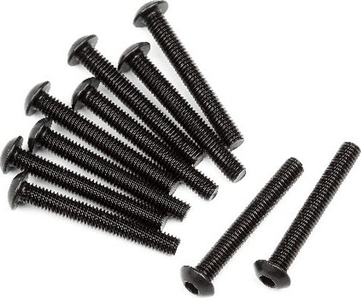 Button Head Screw M3x22mm (10pcs) - Hp107894 - Hpi Racing