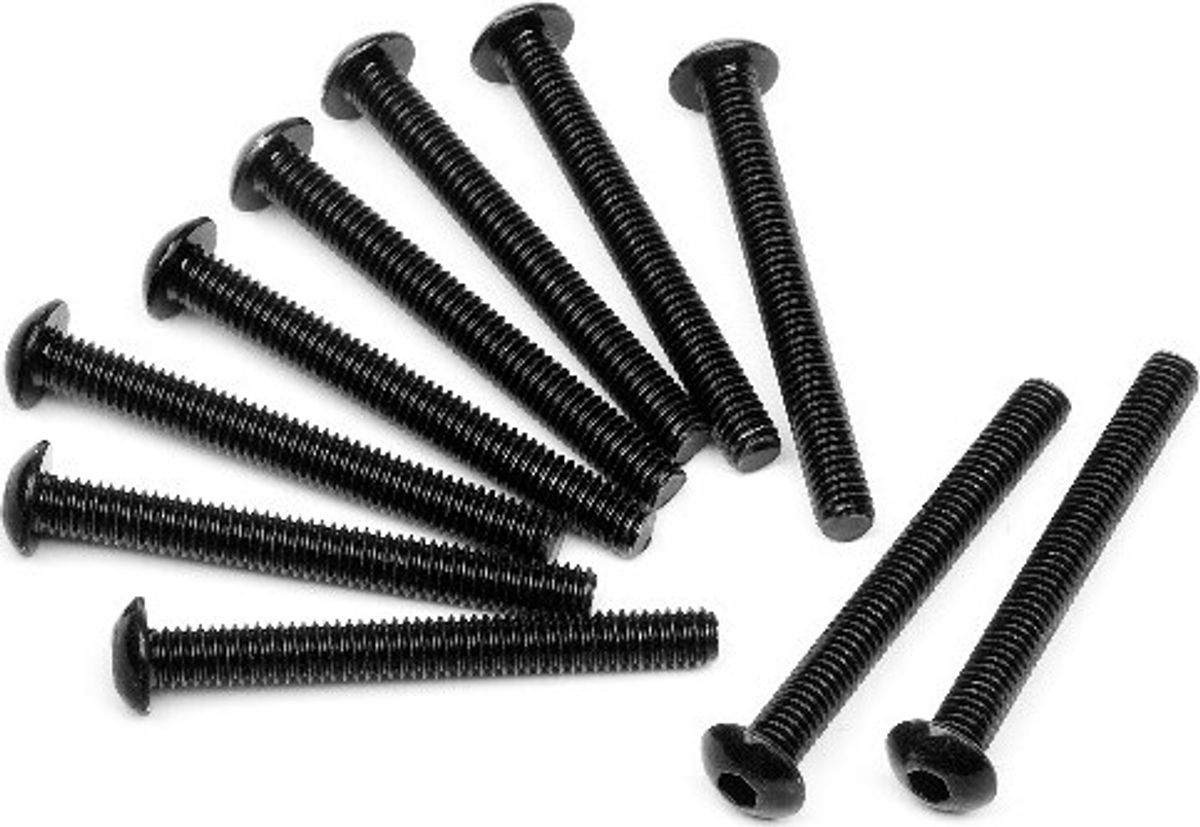 Button Head Screw M4x35mm (hex Socket/10pcs) - Hp94564 - Hpi Racing