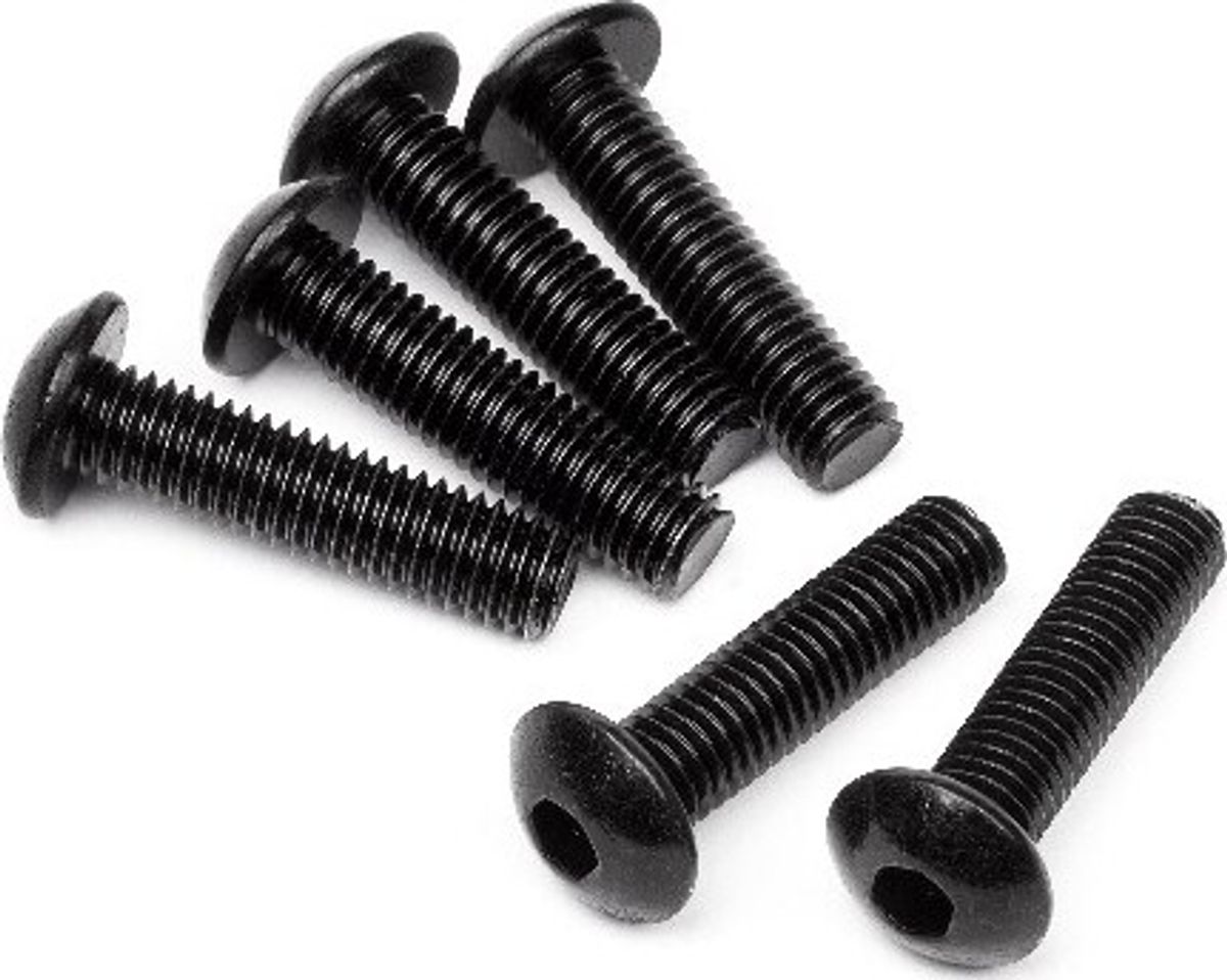 Button Head Screw M5x20mm (hex Socket/6pcs) - Hp94757 - Hpi Racing