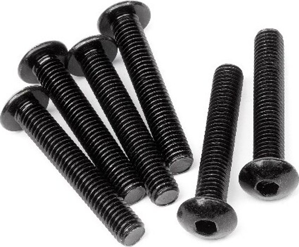 Button Head Screw M5x30mm (hex Socket/6pcs) - Hp94760 - Hpi Racing