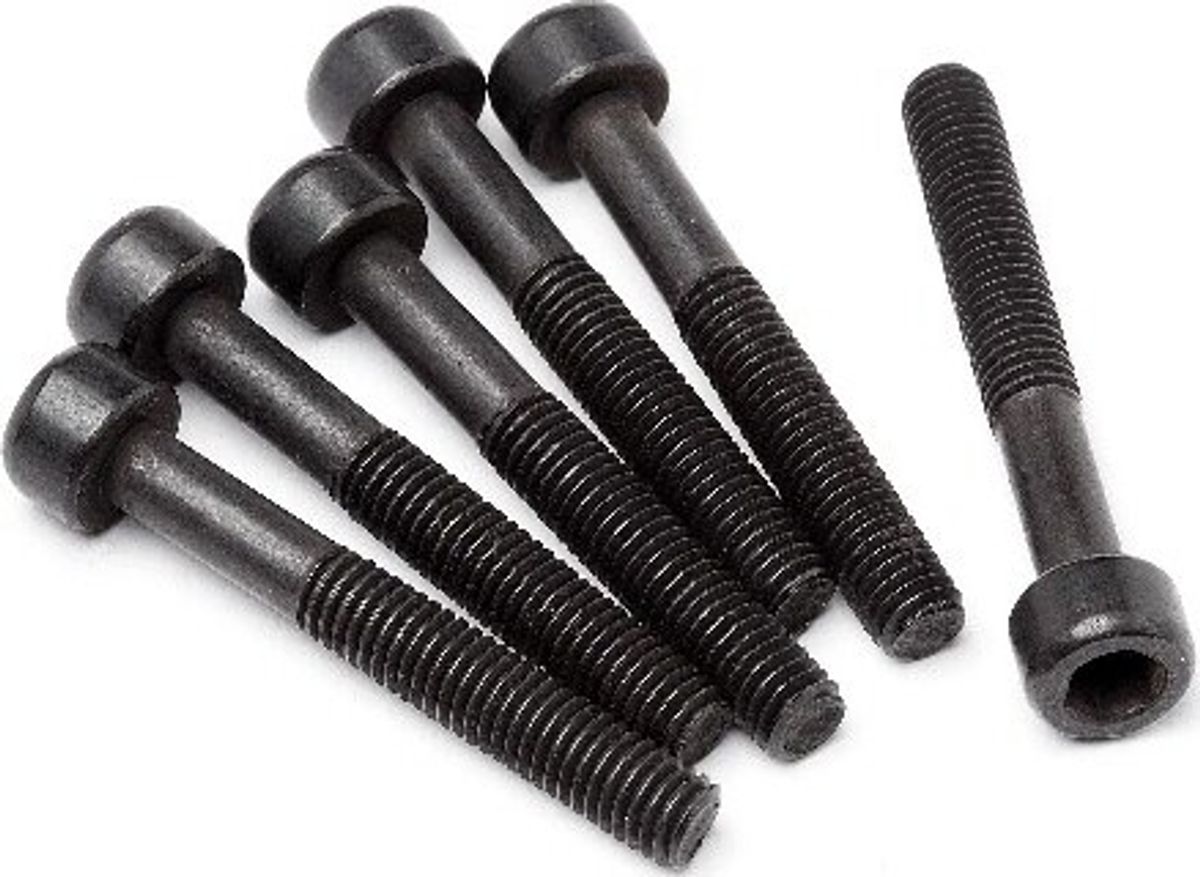 Button Head Screw M5x35mm 6 Pcs - Mv24083 - Maverick Rc