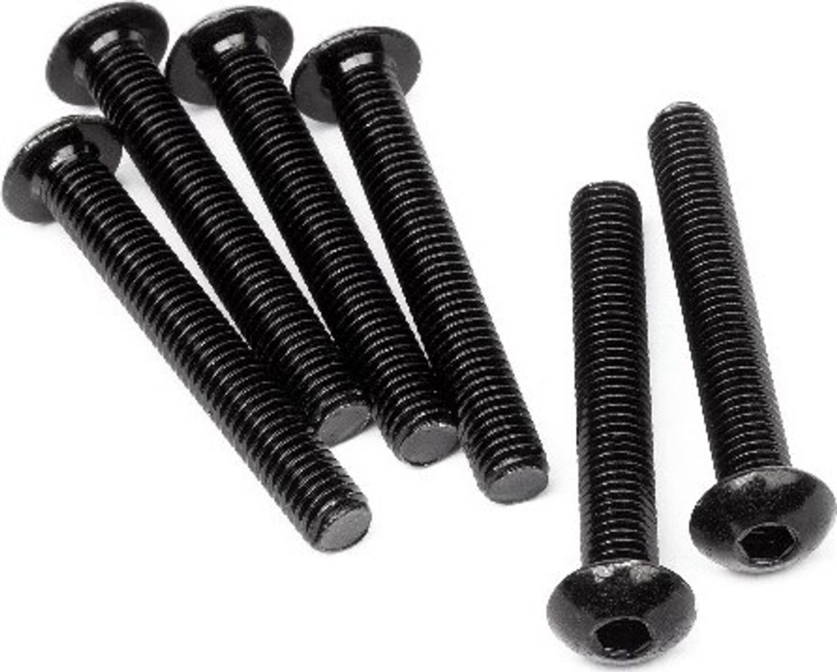 Button Head Screw M5x35mm (hex Socket/6pcs) - Hp94761 - Hpi Racing