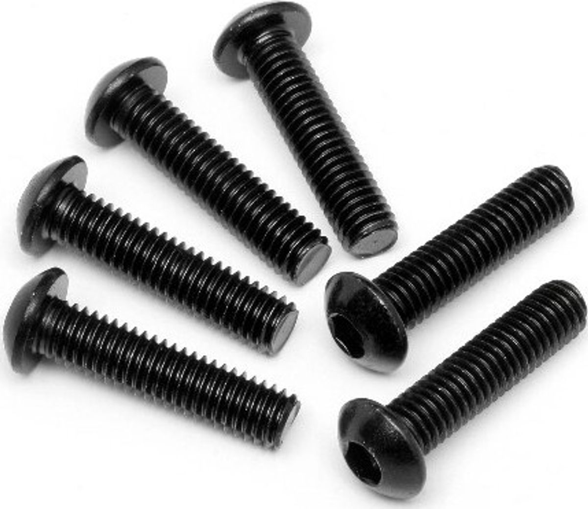 Button Head Screw M6x25mm (hex Socket/6pcs) - Hp94909 - Hpi Racing