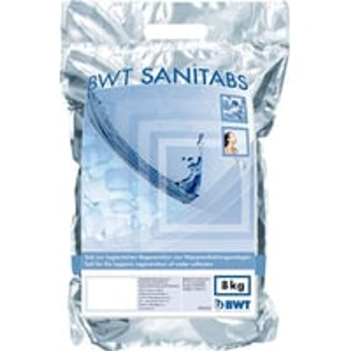 BWT Sanitabs salt til bldgringsanlg, 8 kg