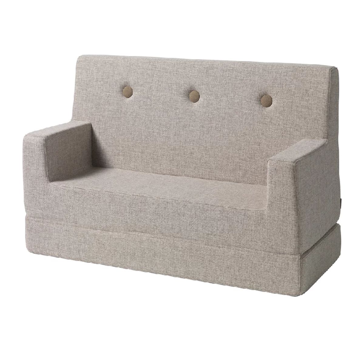 by Klipklap Kids Sofa - Flere Farver - Beige w. Sand