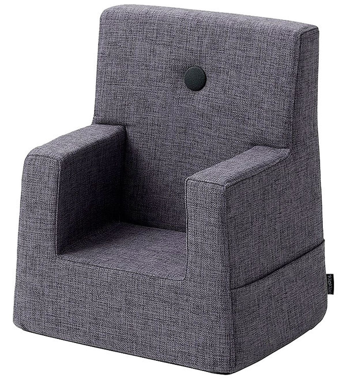 by KlipKlap Lænestol - Kids Chair - 50x43x33 cm - Blue Grey w. G