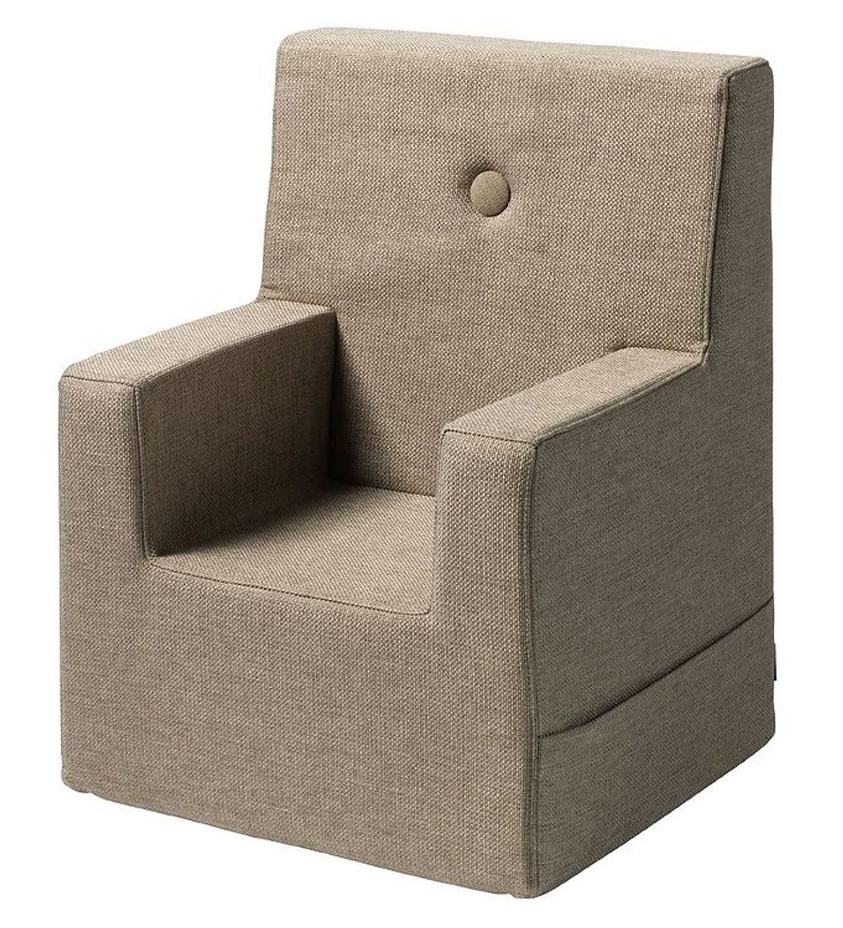 by KlipKlap Lænestol - Kids Chair XL - 49x42x63 cm - Sand/Sand