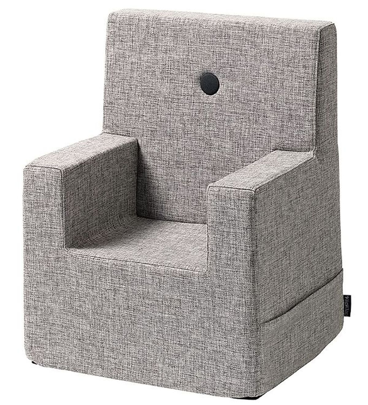 by KlipKlap Lænestol - Kids Chair XL - 63x49x42 cm - Multi Grey/