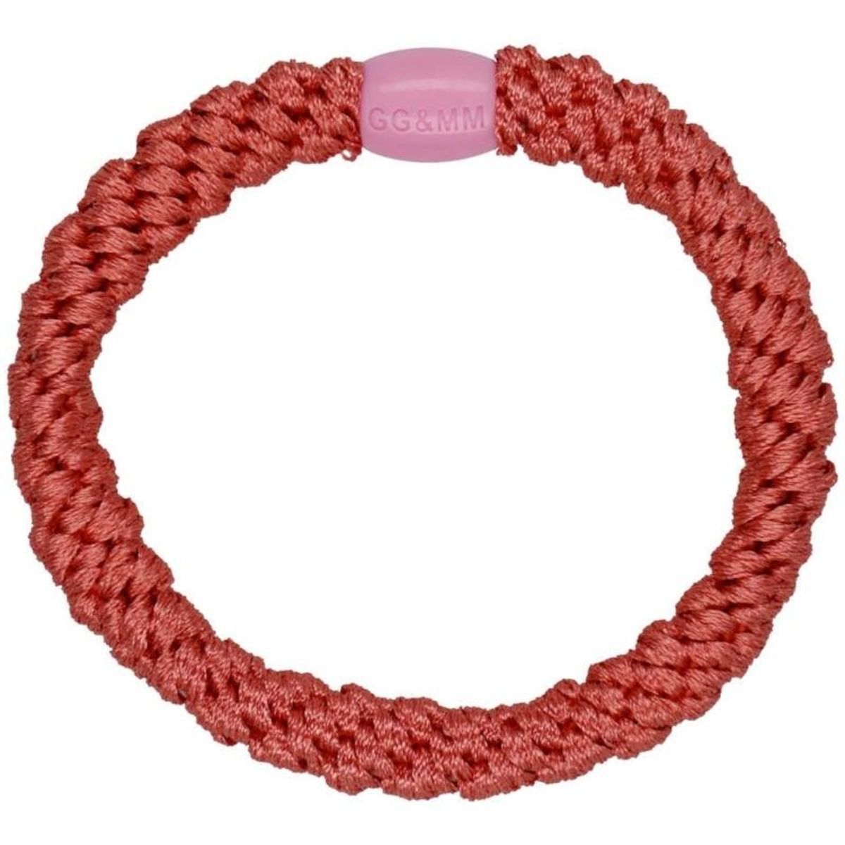 By Stær BRAIDED Hairtie - Basic Raspberry