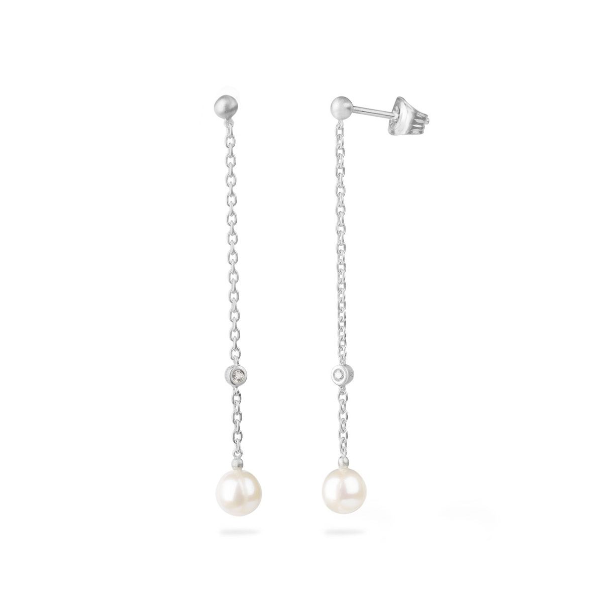 byBiehl - Coco Dangling Pearls øreringe 4-3305-R