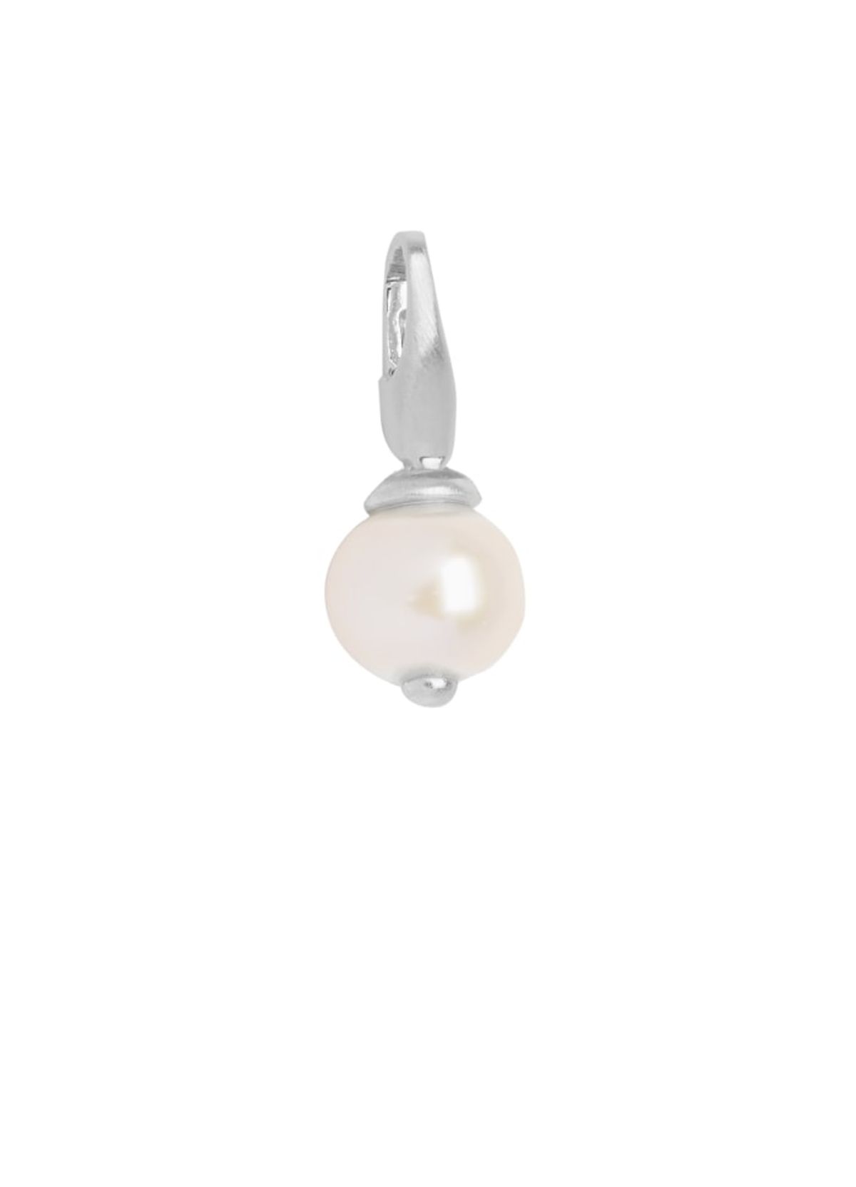 byBiehl Pearl Charm Sterling Sølv Charm med Ferskvandsperle