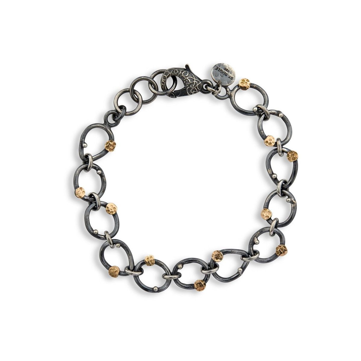 ByBirdie - Orion link armbånd i rustikt design - 50301243