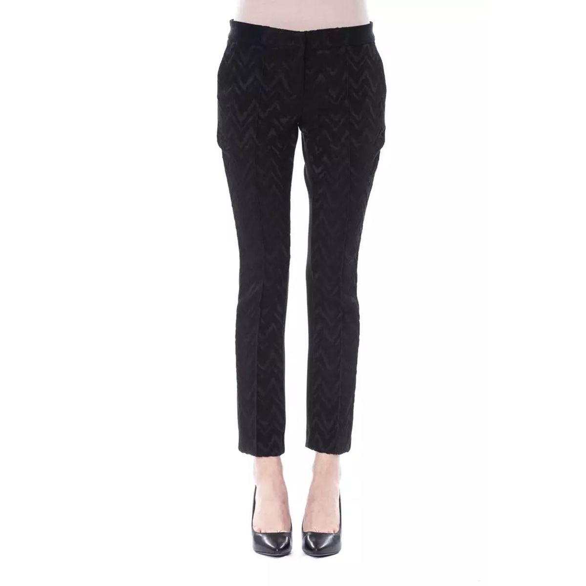 BYBLOS Black Acrylic Dame Pants