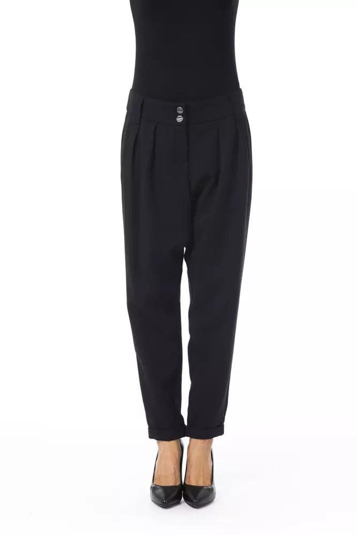 BYBLOS Black Polyester Dame Pants