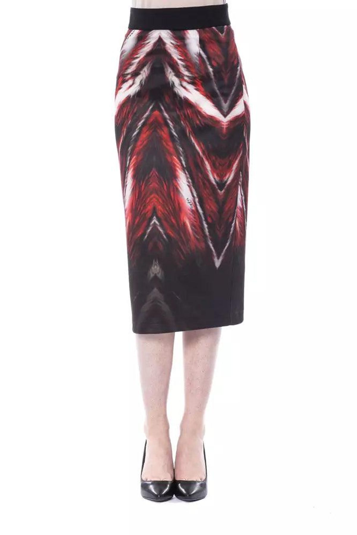 BYBLOS Elegant Multicolor Long Pencil Skirt