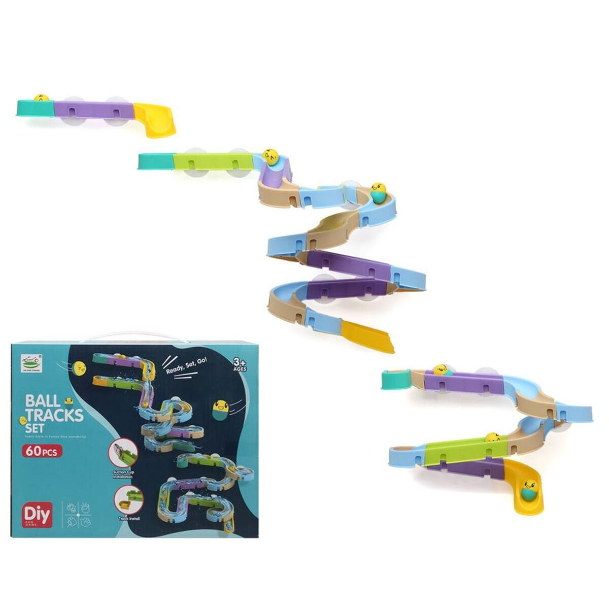 Byg-Selv Racerbane Ball Tracks Set 60 Dele