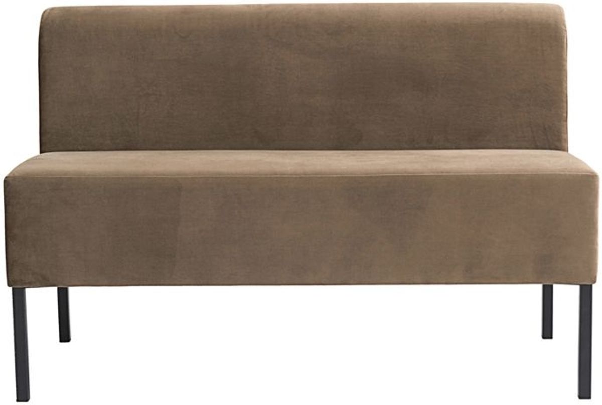 Byg-selv sofa, sandfarve, H80x60x120 cm