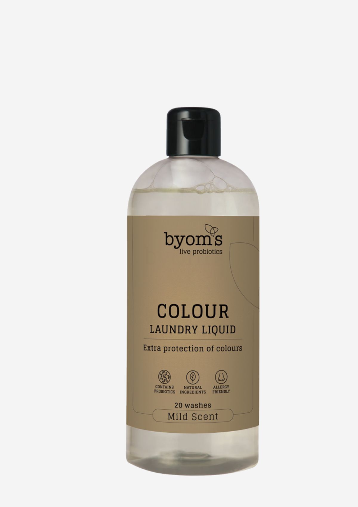 Byoms COLOUR PROBIOTIC LAUNDRY LIQUID Mild Scent - 400 ml.