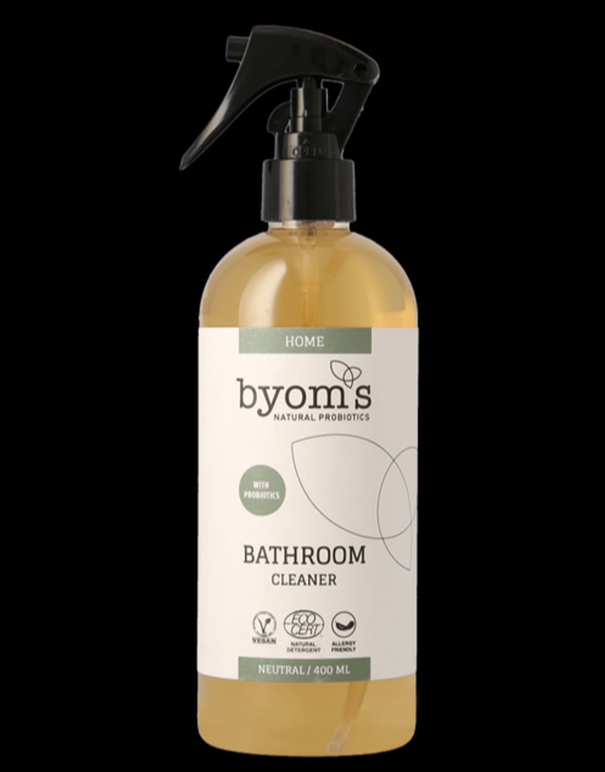 Byoms Home Probiotic Bathroom Cleaner (Ecocert), 400ml.