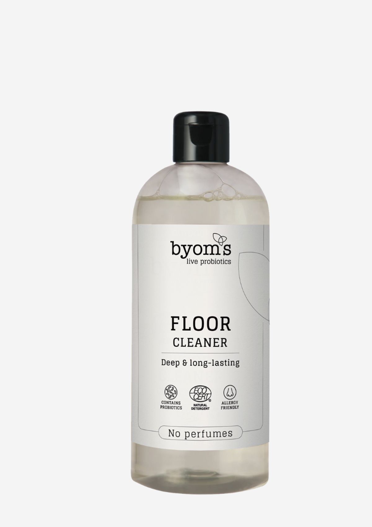 Byoms PROBIOTIC FLOOR CLEANER ECOCERT No perfumes - 500 ml.