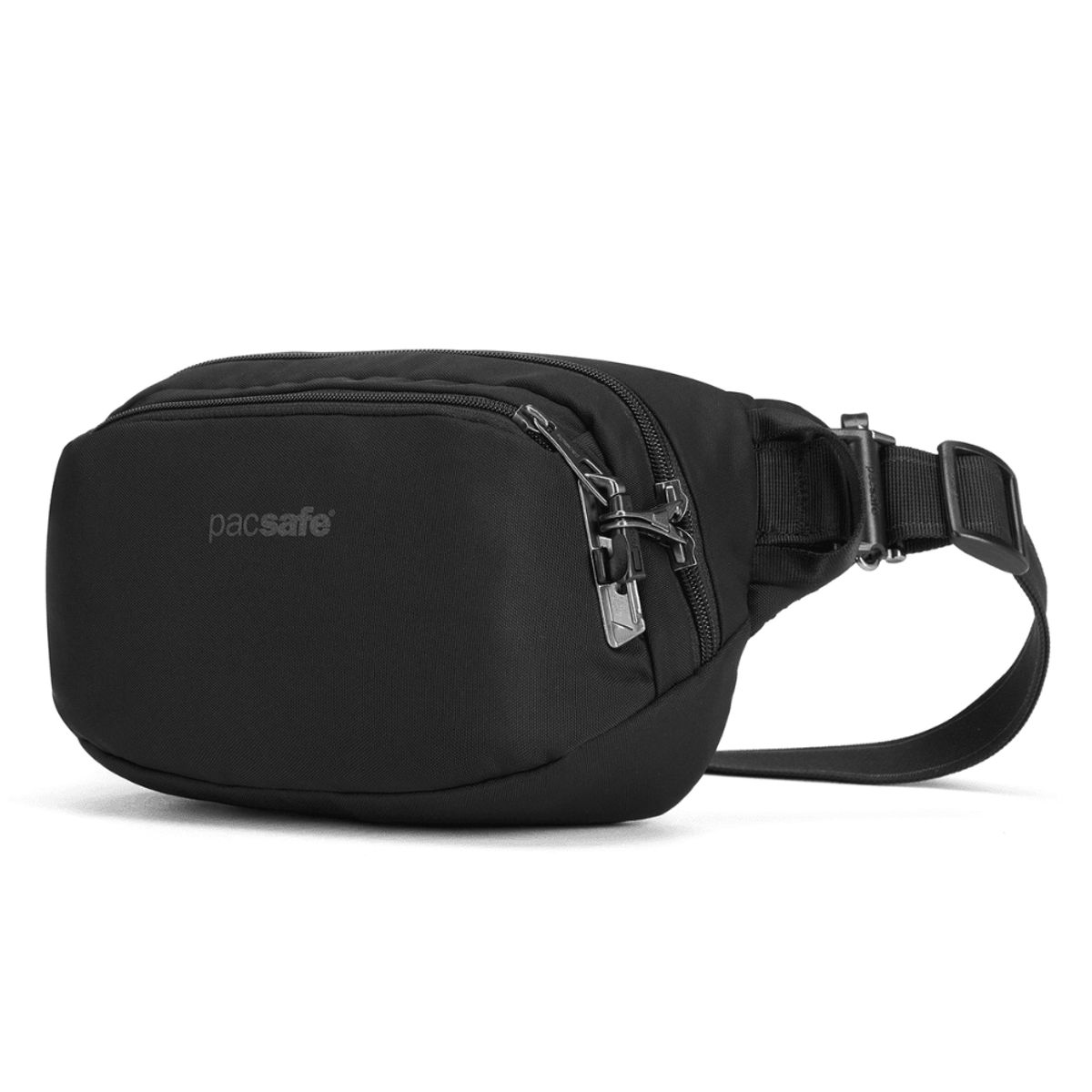 Bæltetaske Vibe 100 Hip pack Jet Black - Pacsafe