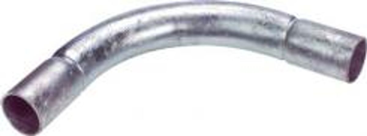 BØJNING 32MM (1 1/4") VARM GALVANISET F/STÅLRØR