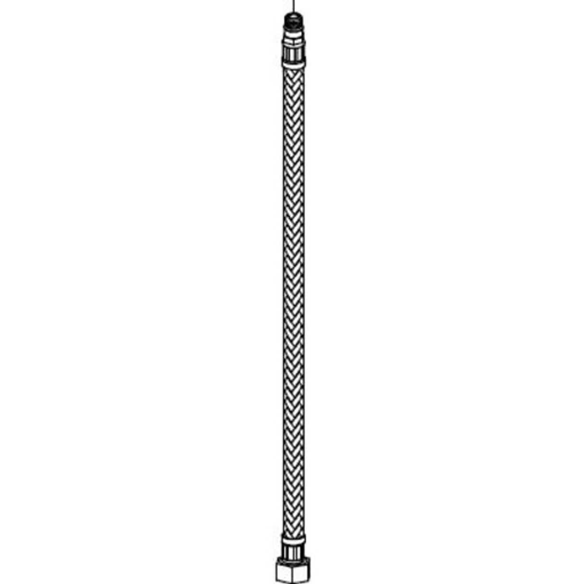 Børma Flex tilslutningsslange til A1/A2/A3, 3/8" gevind