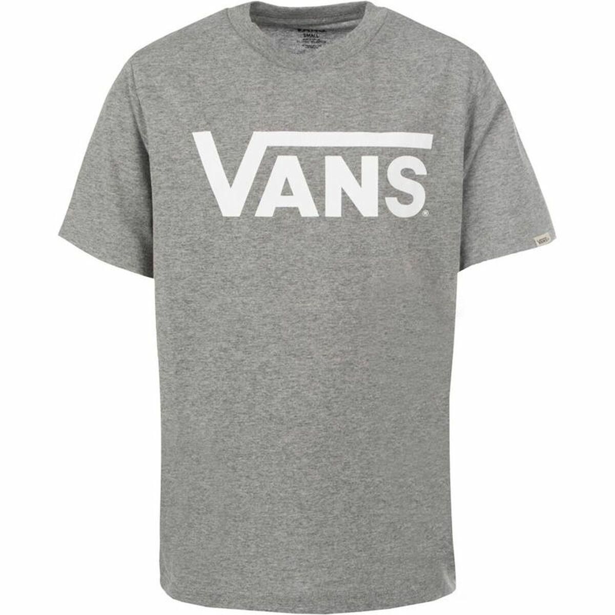 Børne Kortærmet T-shirt Vans Drop V Mørkegrå XL