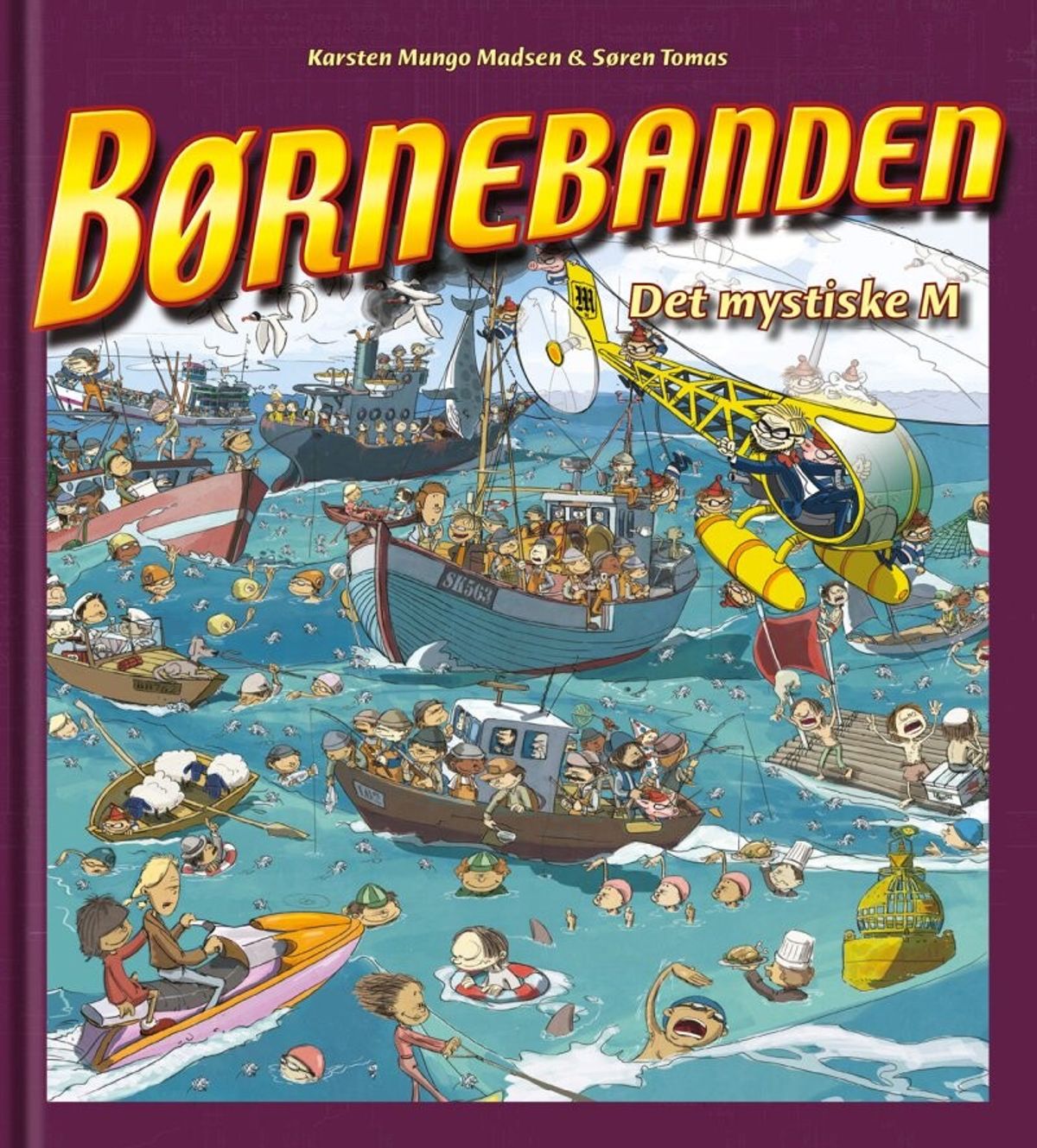 Børnebanden - Det Mystiske M - Søren Tomas - Bog