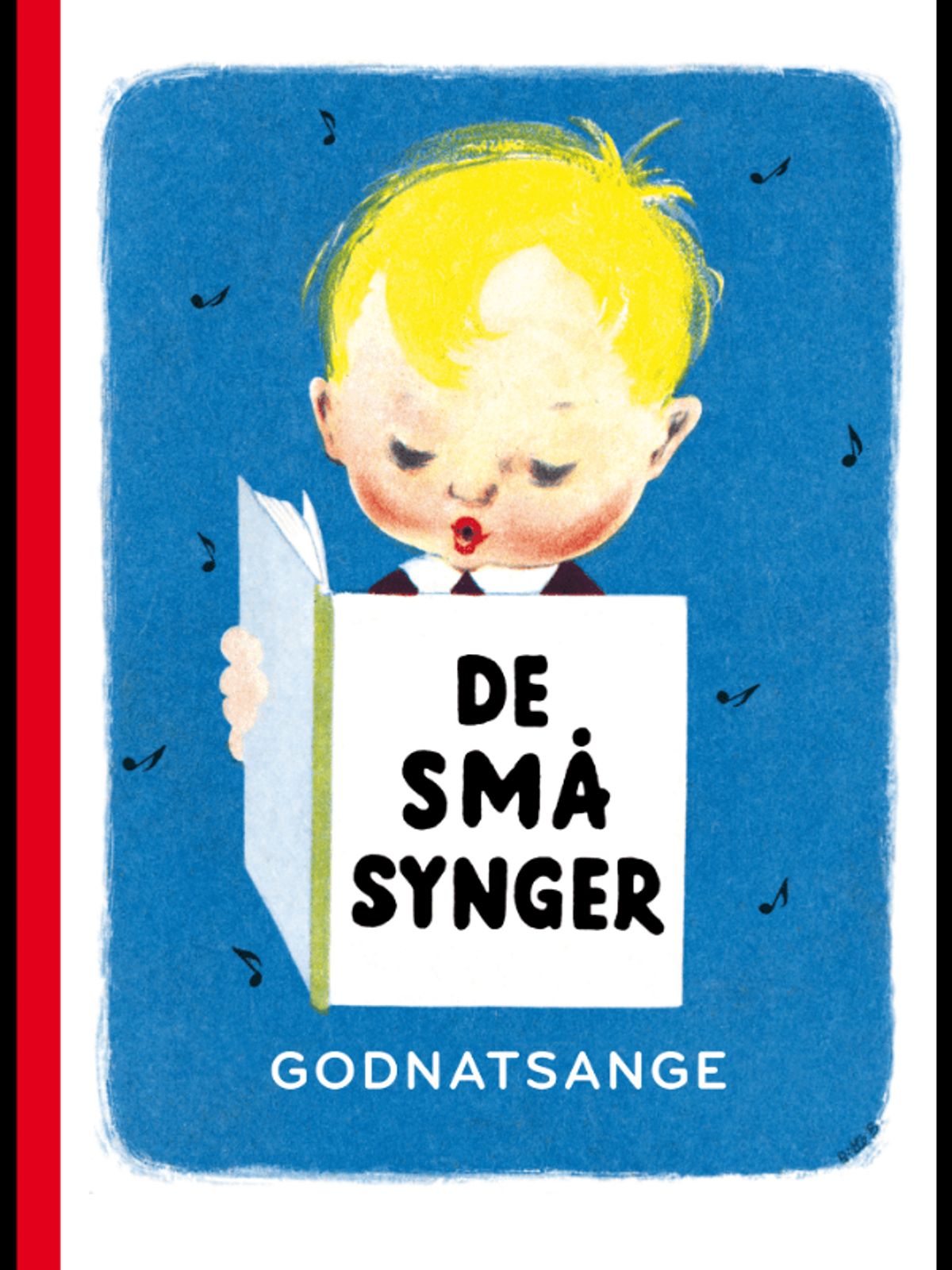 Børnebog, De Små Synger - Godnatsange - SangBog - Legekammeraten.dk