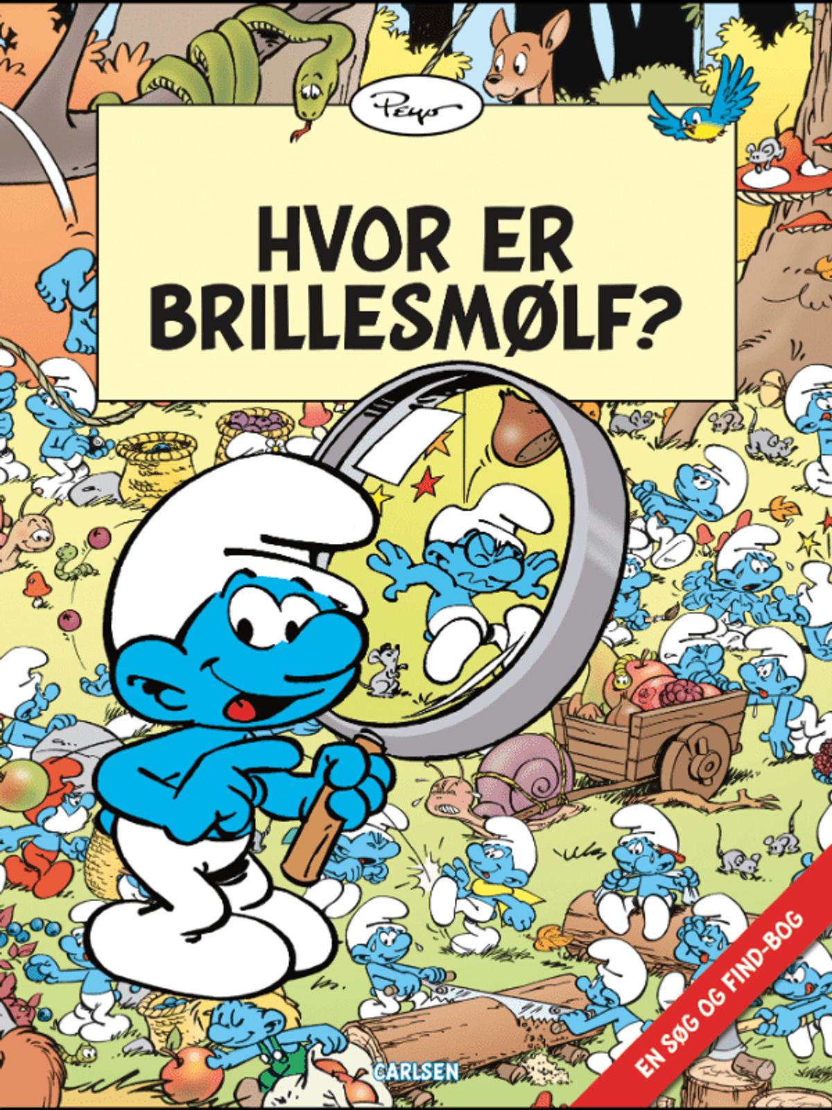 Børnebog, Hvor Er Brillesmølf? - Børnebog - Legekammeraten.dk