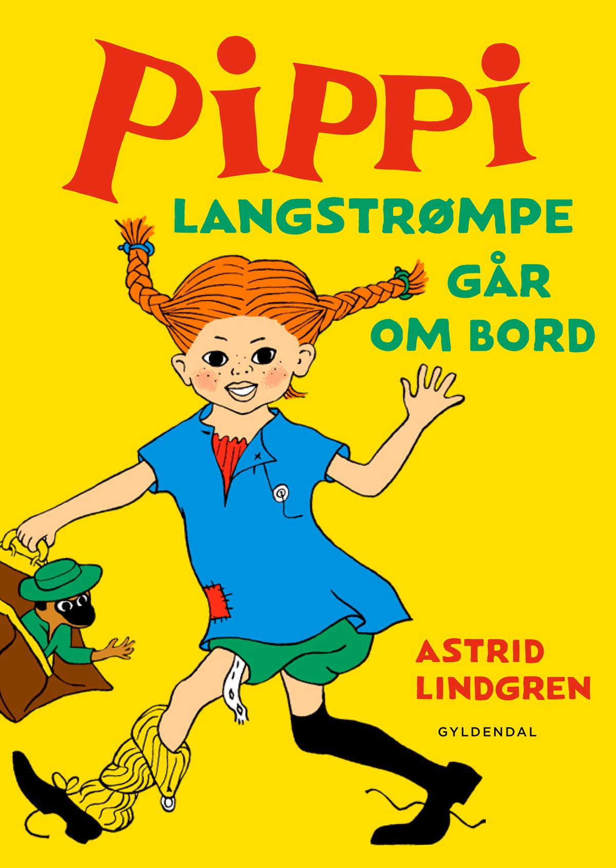 Børnebog, Pippi Langstrømpe Går Om Bord - Børnebog - Legekammeraten.dk