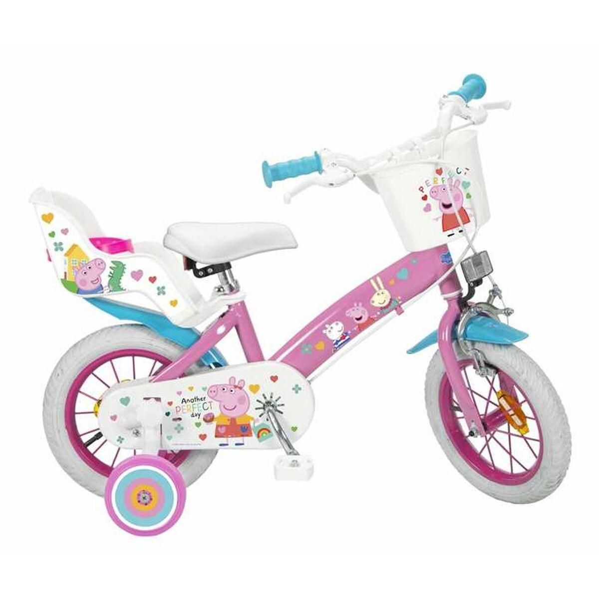 Børnecykel Peppa Pig 12" Pink