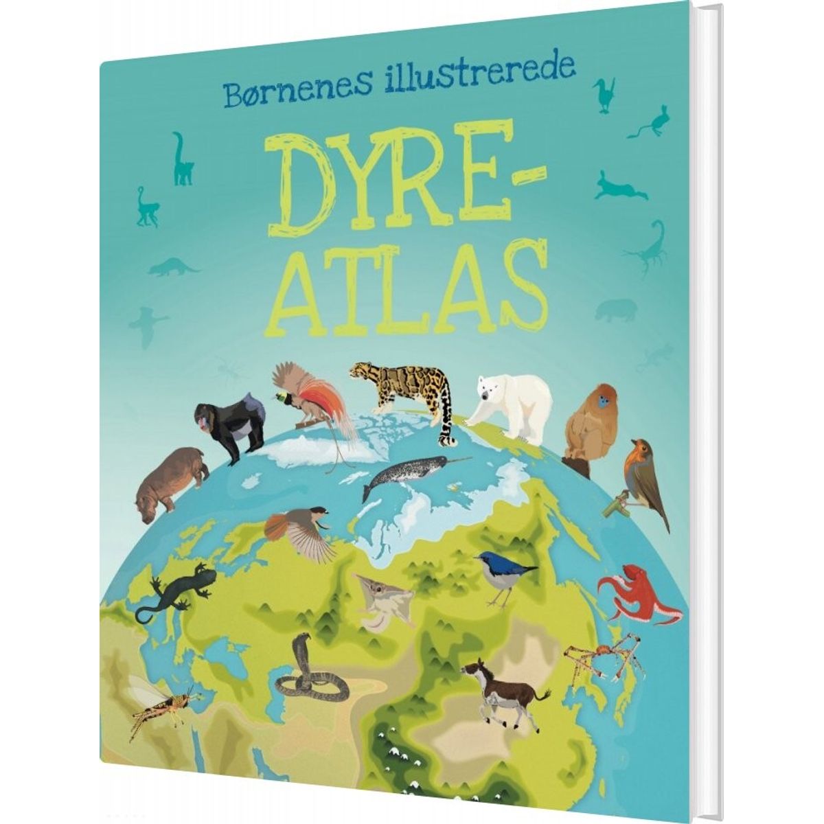 Børnenes Illustrerede Dyreatlas - Diverse - Bog