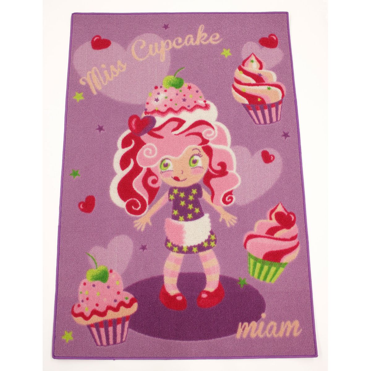 Børnetæppe Miss Cupcake 120x80