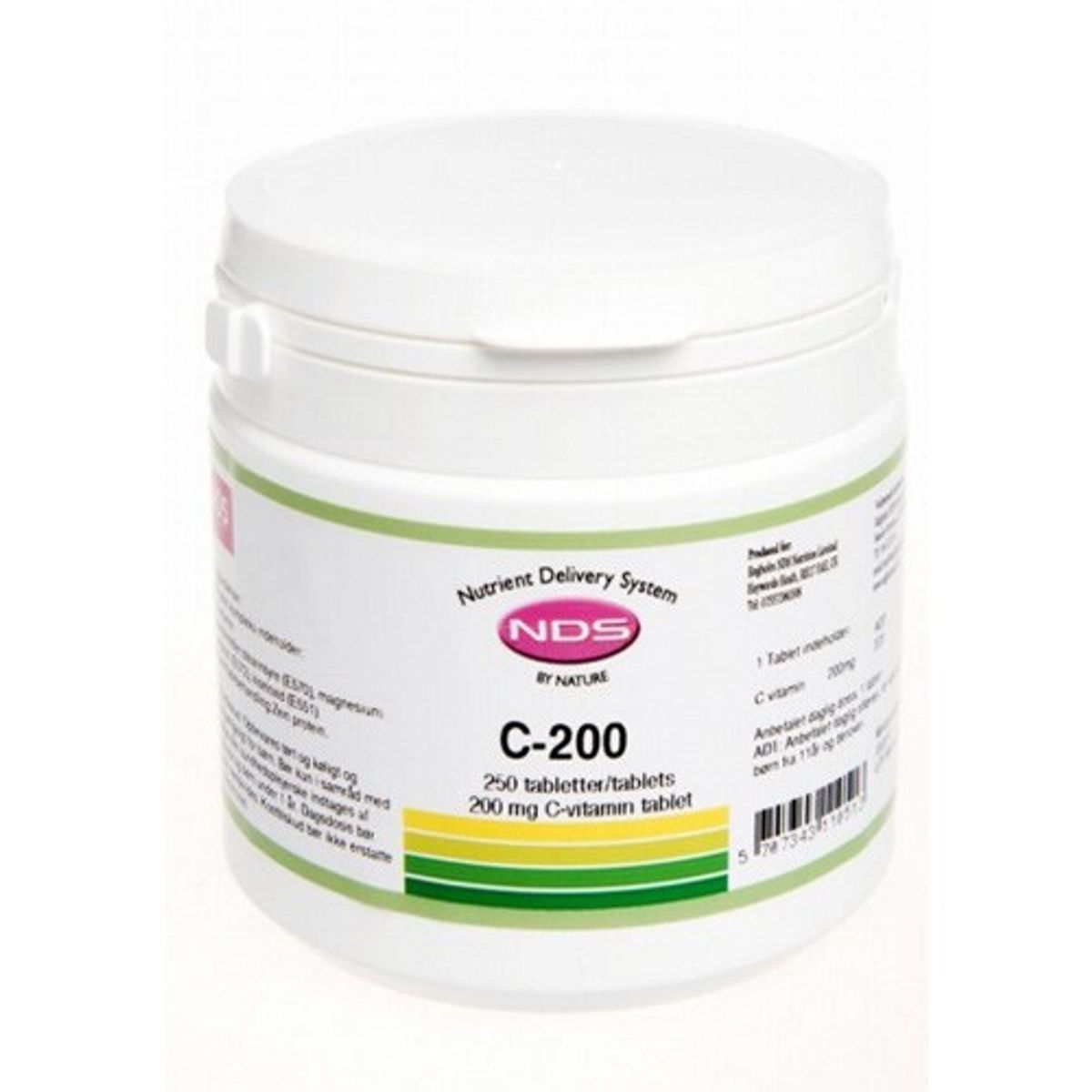 C-200 Vitamin - 250 tab - NDS