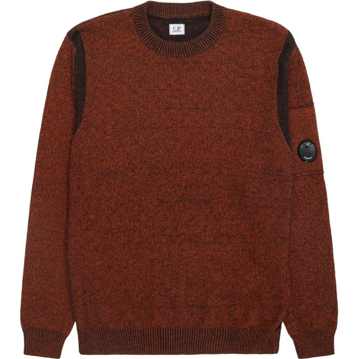 C.p. Company - Fleece Knit Crewneck Vanisé Knit