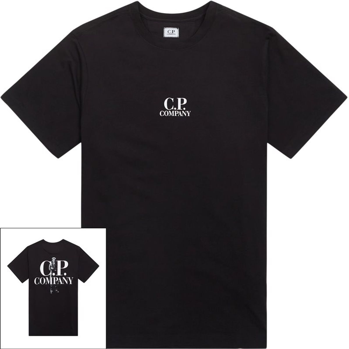 C.p. Company - Jersey British Sailor Logo T-Shirt