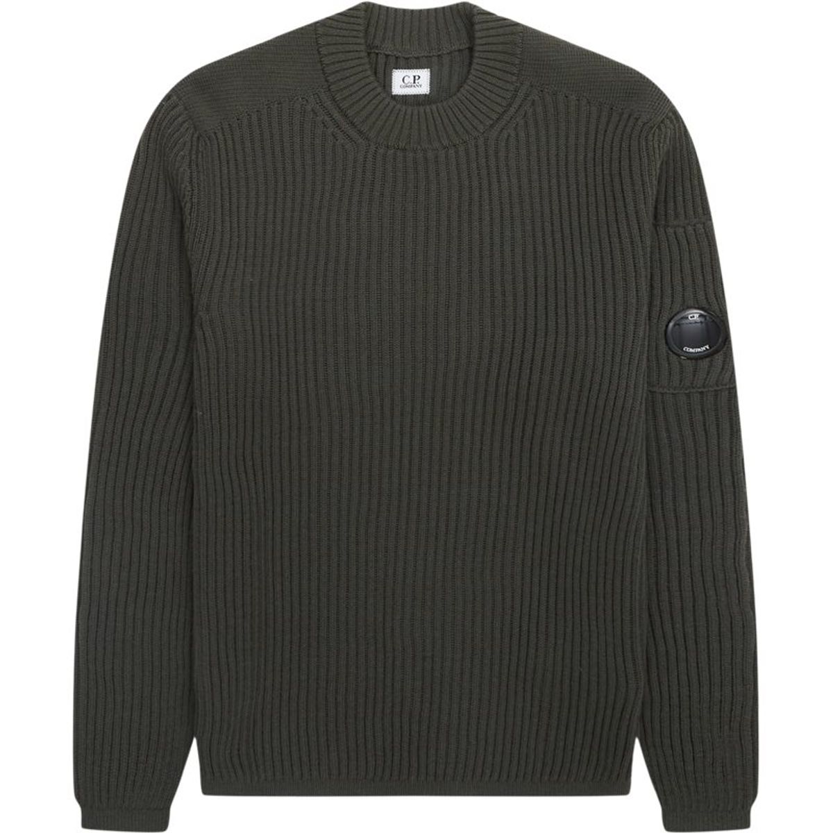 C.p. Company - Re-Wool Funnel Neck Knit